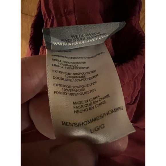 New Balance Red Sweatpants - Picture 6 of 7
